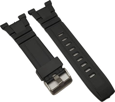 G24 Silicone Black Rubber Replacement For Armitron Watch Band Strap 8254 8309 408254 408309