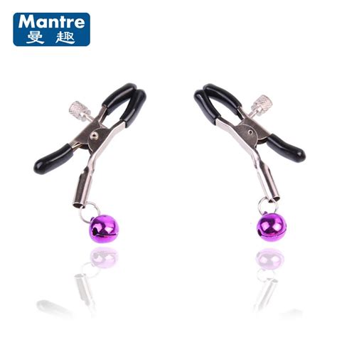 Pcs New Fashion Clit Nipple Clamps Breast Clips With Bell Jewellery
