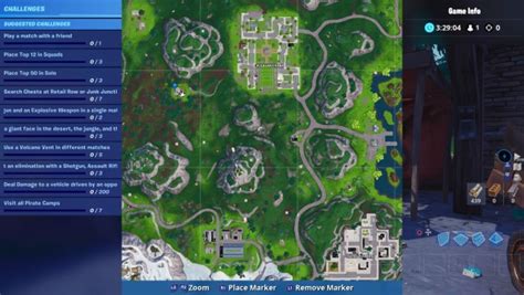 Fortnite Season 8 Week 1 Challenges All Pirate Camps Locations