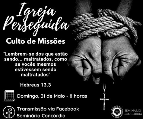 ﻿culto De Missões 2020 Do Seminário Concórdia Ielb