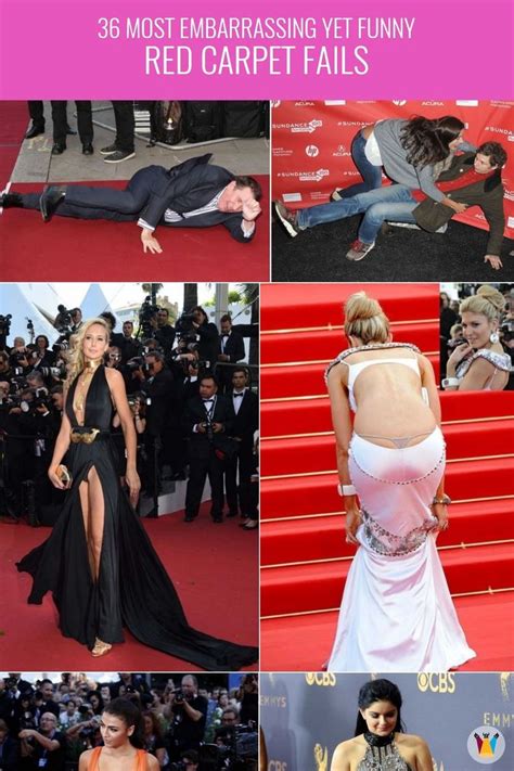 A List Of 36 Most Embarrassing Yet Hilarious Red Carpet Fails That You