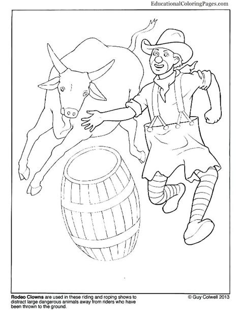 Pbr Bull Riding Coloring Sheets Coloring Pages