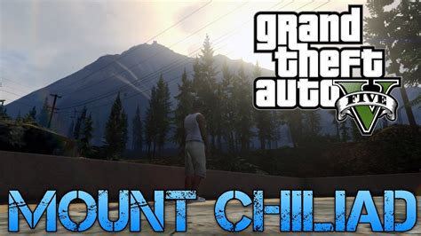 Grand Theft Auto V Driving Off Mount Chiliad Michael