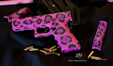 Pink Thing Of The Day Hot Pink Leopard Print Gun The Worleygig