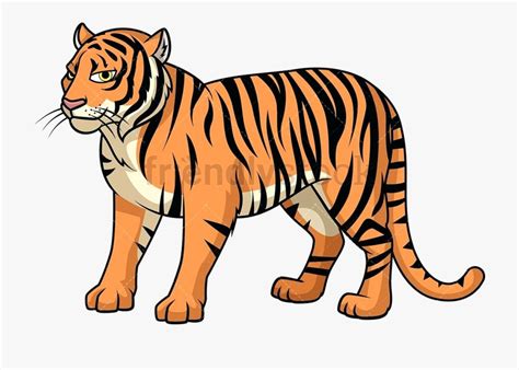 Cartoon Picture Of Tiger Clip Art Library