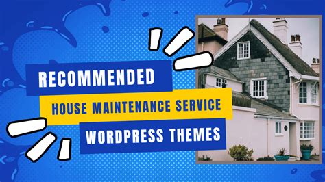 Recommended House Maintenance Services Wordpress Themes Ninetheme
