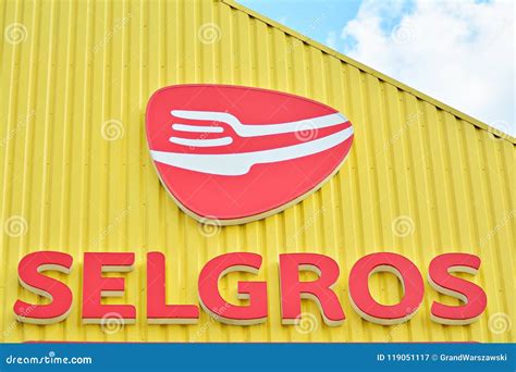 Sign Selgros Company Signboard Selgros Editorial Photography Image