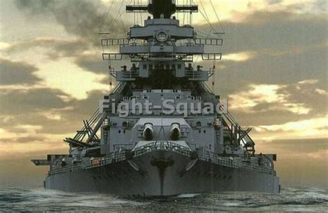 Ww2 Picture Photo Bismarck Largest Battleship Ever Built By Germany
