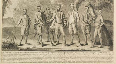 Cherokee Chieftains At The British Court Historia Magazine