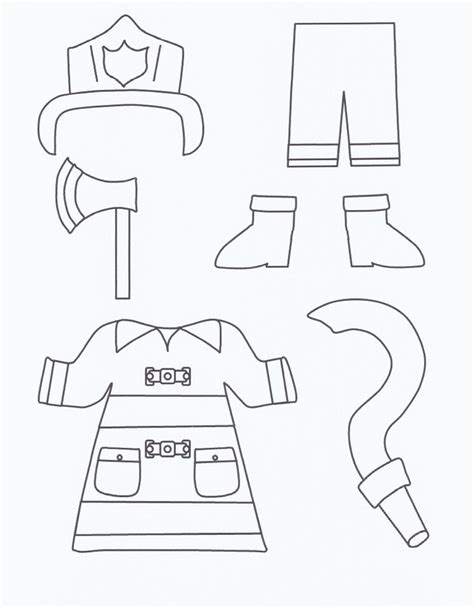 For this coloring worksheet, students color a firefighters paper hat red, cut along the solid lines, and then fold the front shield along the dotted line. Fire Safety | Fire safety crafts, Fire safety, Fire safety ...