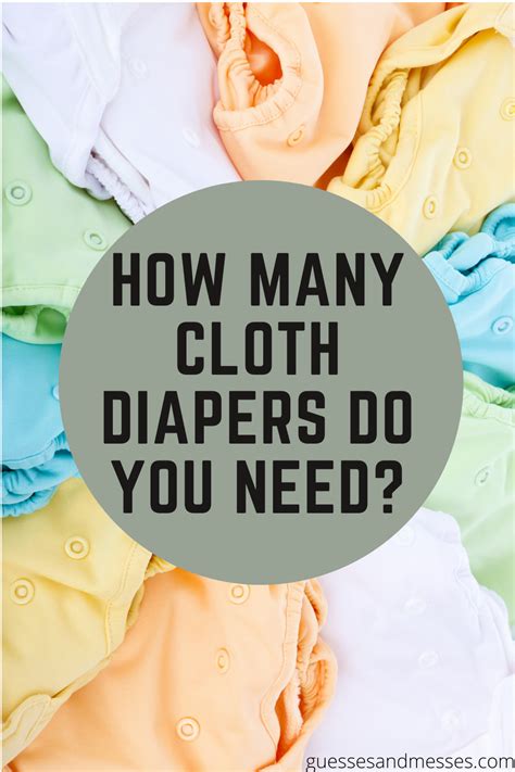 How Many Cloth Diapers Do I Need Artofit
