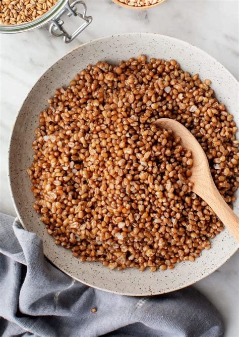 How To Cook Wheat Berries Recipe Love And Lemons