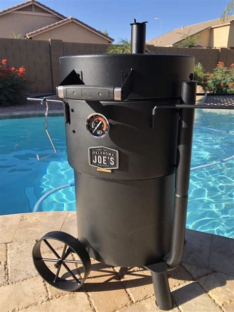 Oklahoma Joes Bronco Drum Smoker Is Charcoal Smoking At Its Finest