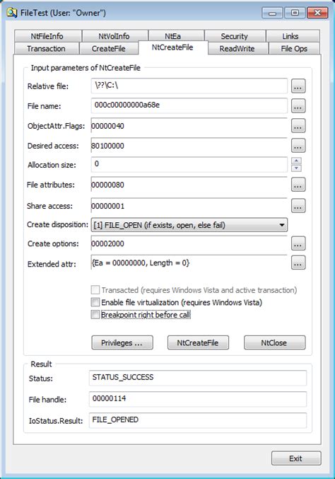 Of Filesystems And Other Demons Statusreparse And Fileopenbyfileid