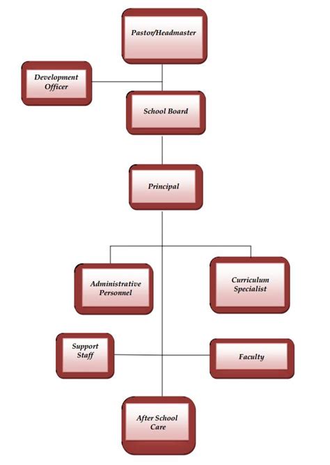 Organizational Structure Types Chart