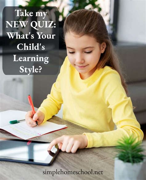Understanding Your Childs Learning Style Take My New Quiz