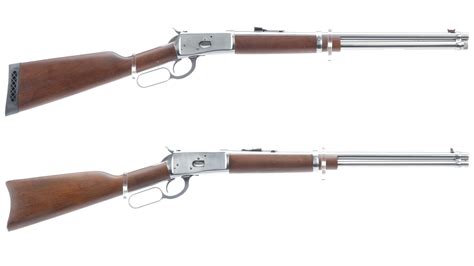 Two Rossi Model 92 Puma Lever Action Rifles Rock Island Auction