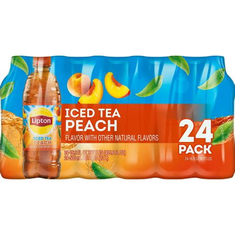 Product Of Lipton Peach Iced Tea 24 Pk169 Oz