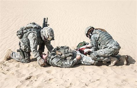 Wounded Soldier Pictures Images And Stock Photos Istock