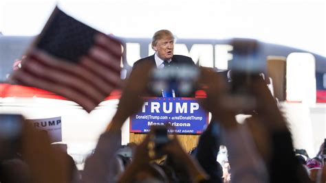 Trump Takes Jabs At Bush At Rally In Arizona