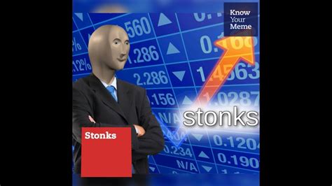 Know Your Meme 101 Stonks Youtube
