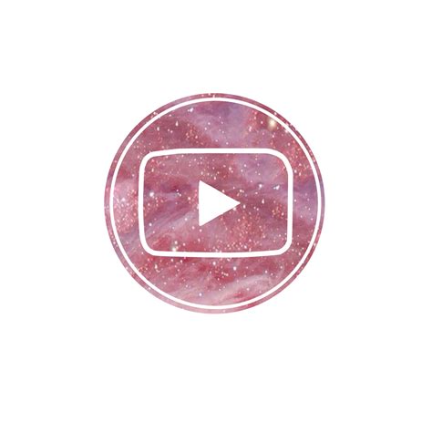 Pink Aesthetic Youtube Logos Aesthetic Things