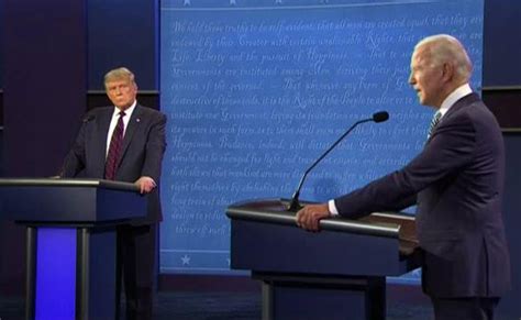 Joe Biden Trump Face Off At 1st Us Presidential Debate Will You Shut