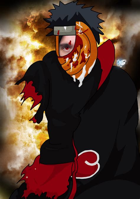 Anime Portraits Tobi By Jwindmaker On Deviantart