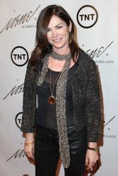 Kim Delaney Attends The House Of Irene AW Fashion Show Leather