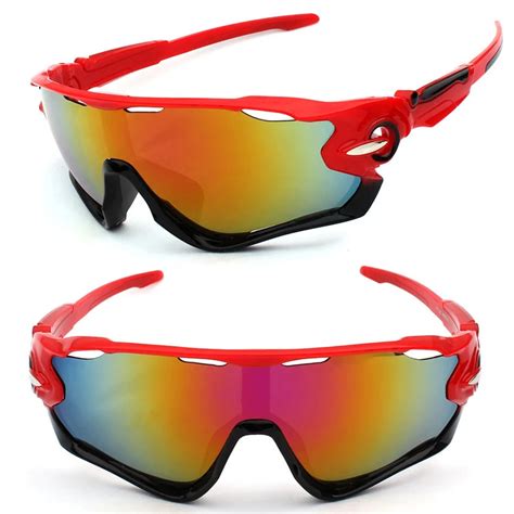 2017 Brand New Outdoor Sports Cycling Skiing Sunglasses Uv400 Safety Goggles Eyewear Men Women