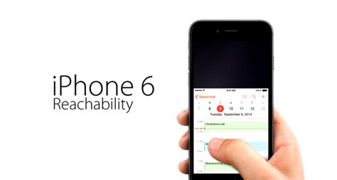 Iphone 6 Iphone 6 Plus Reachability One Handed Use