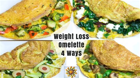 Sure shot ways to lose water weight quickly. Weight Loss Omelette 4 Ways | Healthy Egg Omelette 4 Ways ...