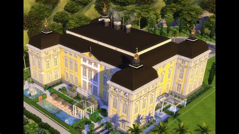 The Sims 4 Royal Palace 50 Rooms And 9 Bathrooms Youtube
