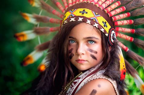 Little Indian By Ashlynmae Native American Girls Indian Photoshoot