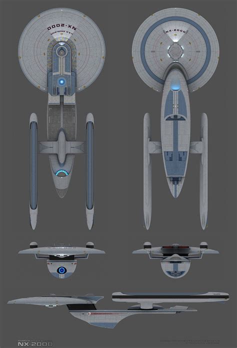 Federation Starfleet Class Database Excelsior Prototype Uss