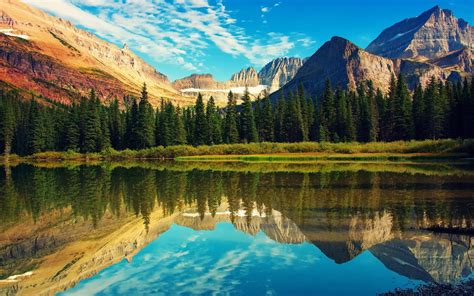 Glacier National Park In Usa Wallpaper For Widescreen