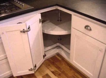 Remove the cabinet doors and drawers. Kitchen corner cabinet lower lazy susan 35+ ideas for 2019 #kitchen | Corner kitchen cabinet ...
