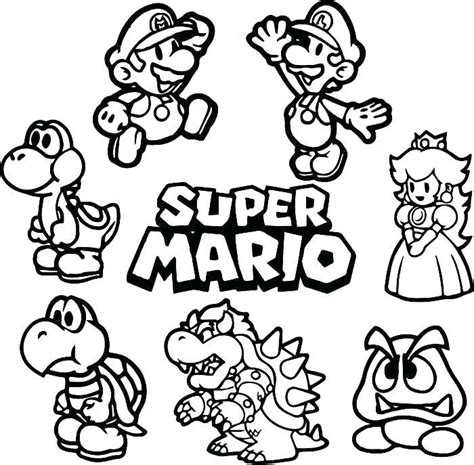 Coloring Pages Mario 3d World Posted By John Cunningham