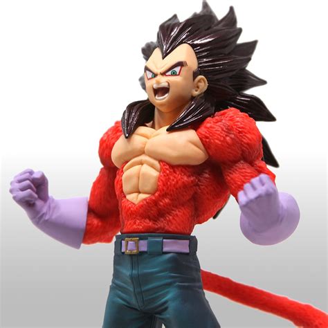 When transforming into super saiyan 4, both goku and vegeta lose their shirts, but when they revert back to their base forms, their shirts can be seen again (however, gogeta still has his vest on when he is a super saiyan 4). Banpresto Dragon Ball GT Blood Of Saiyans Special Ver. 4 ...