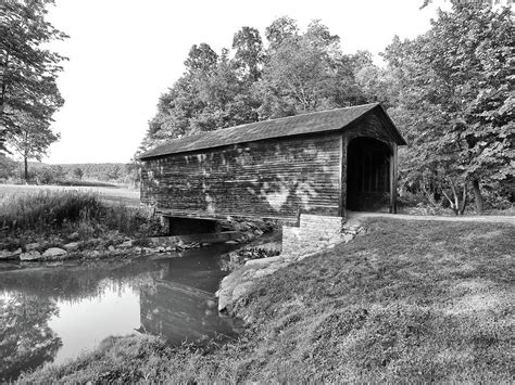 Old Covered Bridge Photograph By Connor Beekman Fine Art America
