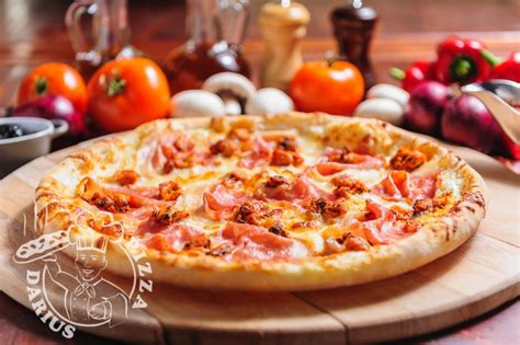 Pizza Carbonara Comandă Pizza în Cluj Darius Pizza