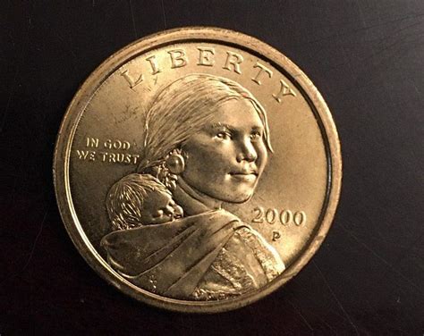 2000 P Rare Sacagawea 1 Dollar Coin In Excellent Condition 20 Etsy