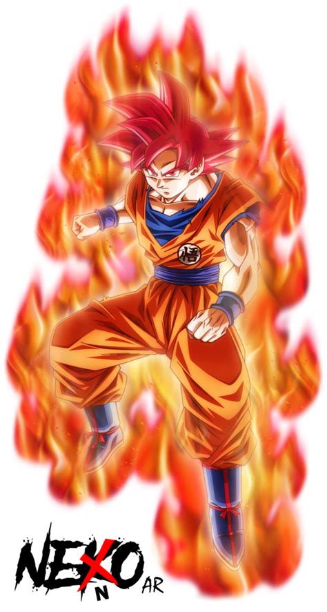 Super Saiyan God Son Goku By Nekoar Anime Dragon Ball Super Dragon