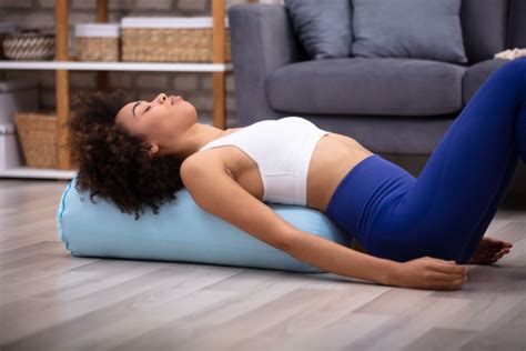 How To Use Bolster In Yoga Poses And Benefits Of Using It Fitsri Yoga