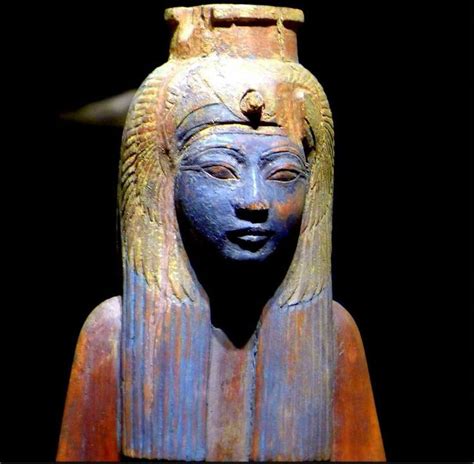 Las Aguas Del Nilo Jeannepompadour Statuette Of Ahmose Nefertari Of