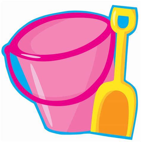 Beach Bucket Clipart | Free download on ClipArtMag