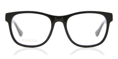 gucci gg0004o 001 eyeglasses in black smartbuyglasses usa