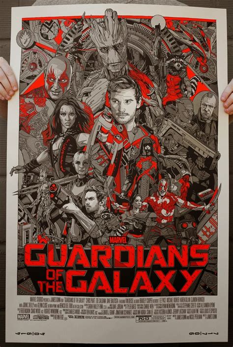 Inside The Rock Poster Frame Blog Tyler Stout Guardians Of The Galaxy