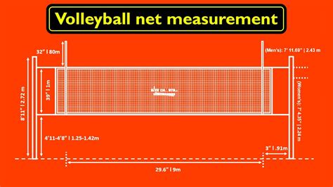 Volleyball Net Size Height And Mounting Guide Youtube