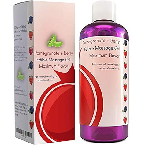 Edible Massage Oil For Women And Men With Jojoba Coconut Sensual
